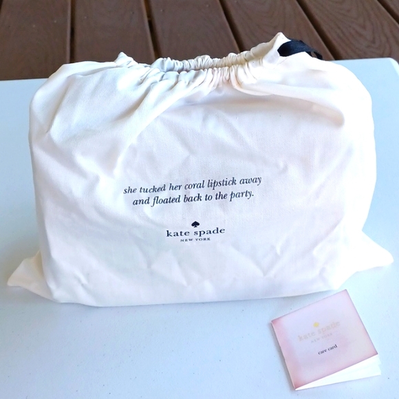 Kate Spade Oliver Drive Hetty Bow Crossbody Bag Dusty Peony Pink - Picture 10 of 13